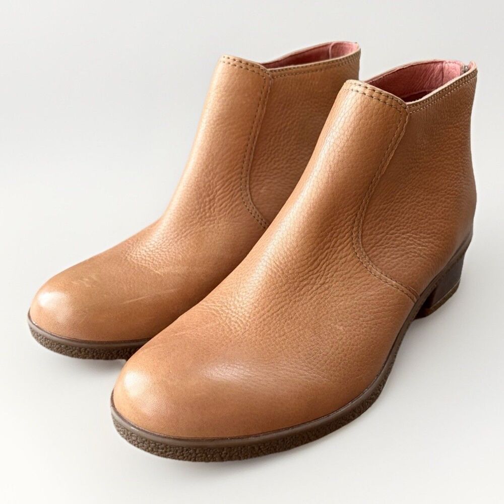 Dansko Becki Women's Waterproof Tan Leather Ankle Boots Booties Size 41 - Picture 10 of 10